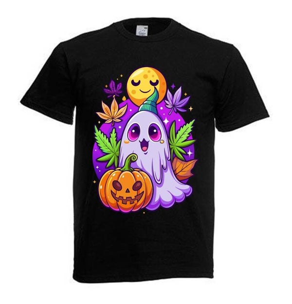 Tshirt Unisex mit Coolen Druck Weed Ganja Hanf Cannabis Psychedelic (Größe & Farbe auswählen) TSFBW1006