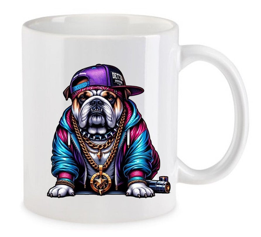 Tasse Fun Film Comic Action Spass Weiß mit Druck (Siehe Foto) TFBG106