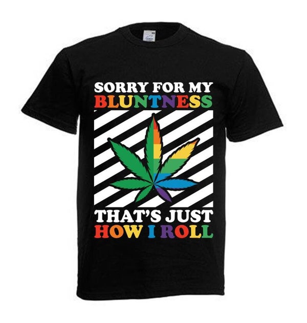 Tshirt Unisex mit Coolen Druck Weed Ganja Hanf Cannabis Psychedelic (Größe & Farbe auswählen) TSFBW1073