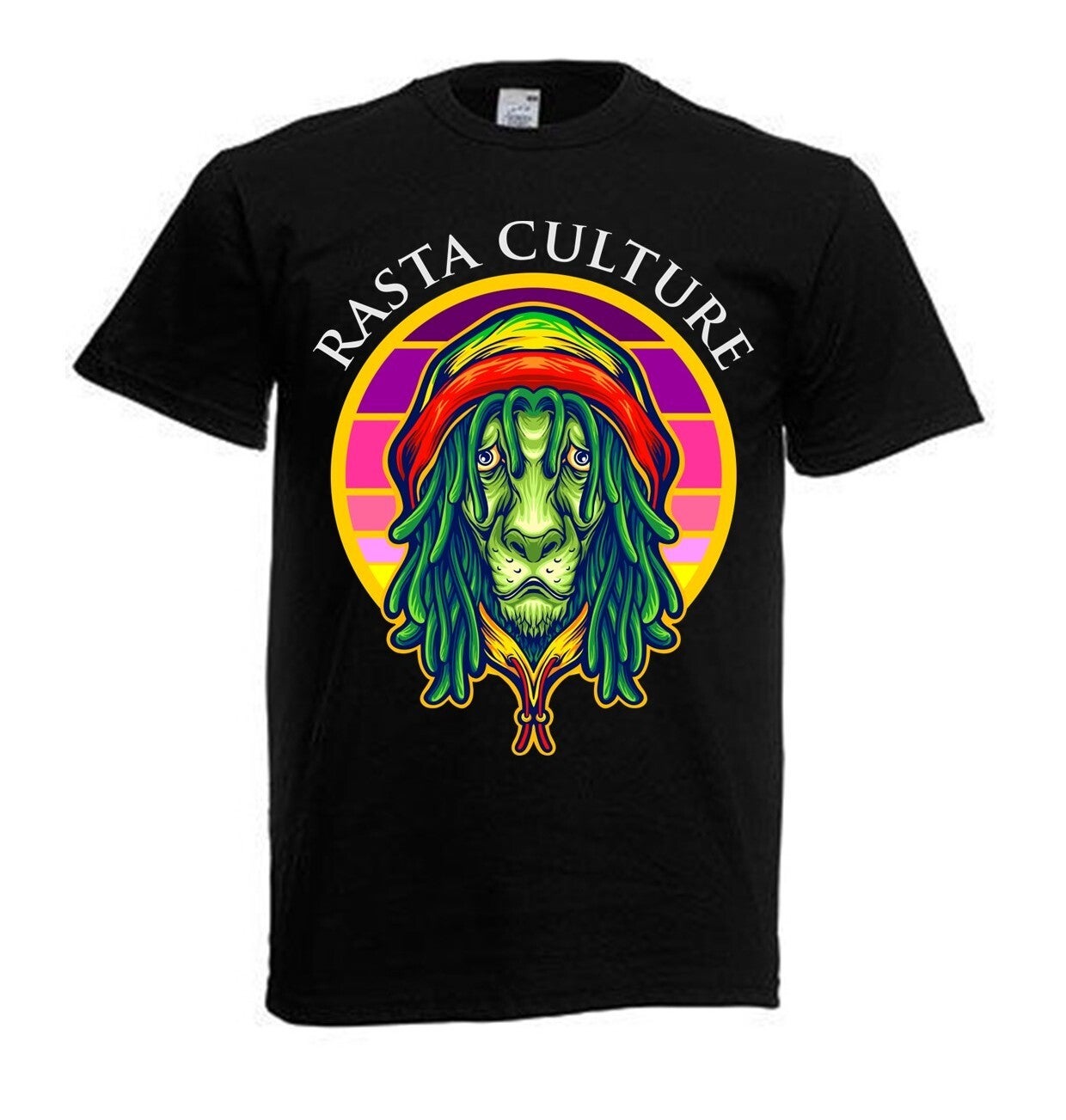 Tshirt Unisex mit Coolen Druck Weed Ganja Hanf Cannabis Psychedelic (Größe & Farbe auswählen) TSFBW1098
