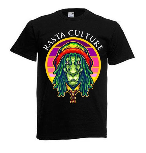 Tshirt Unisex mit Coolen Druck Weed Ganja Hanf Cannabis Psychedelic (Größe & Farbe auswählen) TSFBW1098