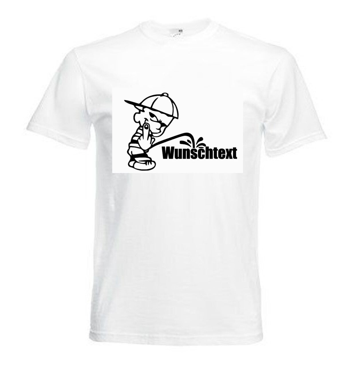 Tshirt Unisex mit Coolen Druck Adler Totenkopf Fun (Größe & Farbe auswählen) TSFBSW11-11