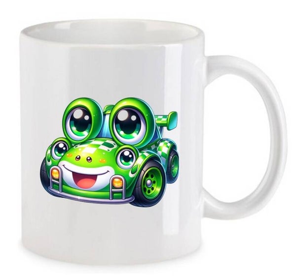 Tasse Fun Film Comic Action Spass Weiß mit Druck (Siehe Foto) TFBG11