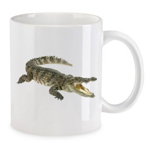 Tasse Reptilien Weiß mit Druck (Siehe Foto) TFBR11