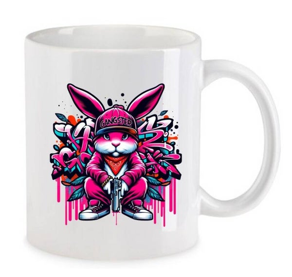 Tasse Fun Film Comic Action Spass Weiß mit Druck (Siehe Foto) TFBG114