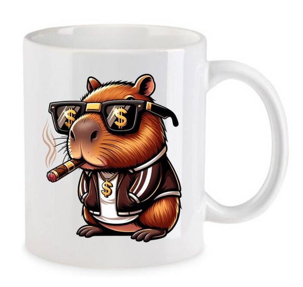 Tasse Fun Film Comic Action Spass Weiß mit Druck (Siehe Foto) TFBG116