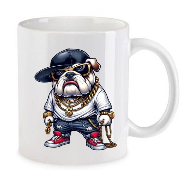 Tasse Fun Film Comic Action Spass Weiß mit Druck (Siehe Foto) TFBG120