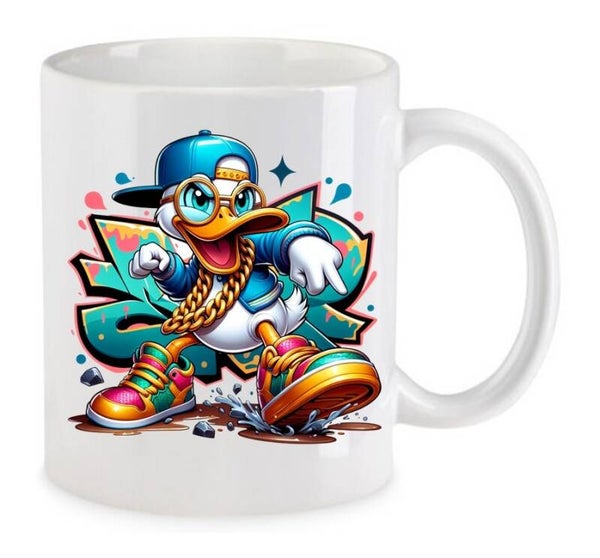 Tasse Fun Film Comic Action Spass Weiß mit Druck (Siehe Foto) TFBG123
