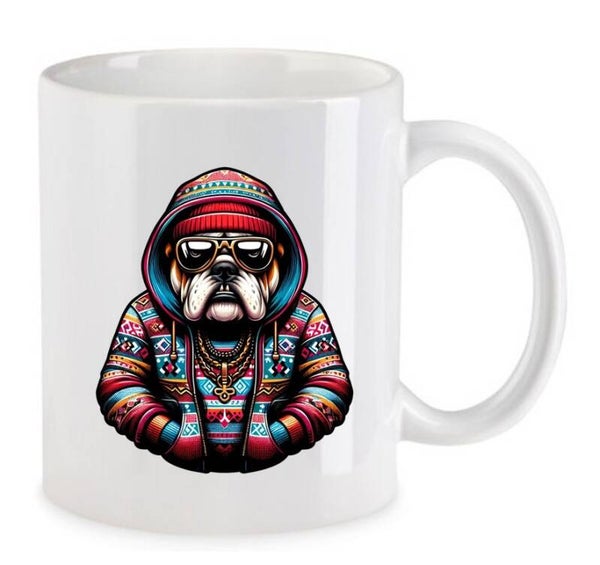 Tasse Fun Film Comic Action Spass Weiß mit Druck (Siehe Foto) TFBG125