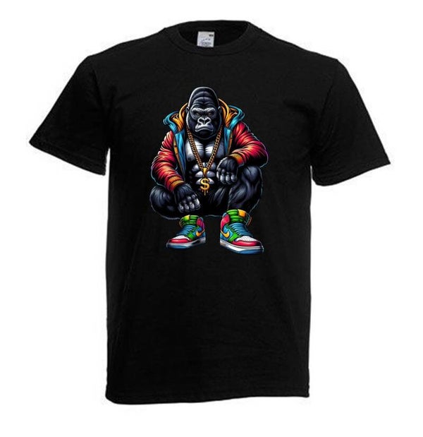 Tshirt Unisex mit Coolen Druck Fun Action Spass Design (Größe & Farbe auswählen) TSFBG126