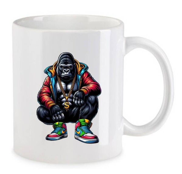 Tasse Fun Film Comic Action Spass Weiß mit Druck (Siehe Foto) TFBG126