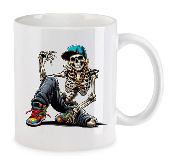 Tasse Fun Film Comic Action Spass Weiß mit Druck (Siehe Foto) TFBG129