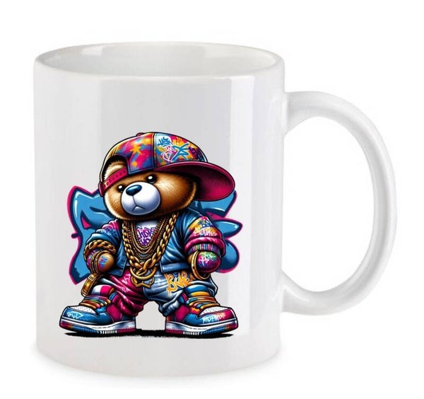 Tasse Fun Film Comic Action Spass Weiß mit Druck (Siehe Foto) TFBG133