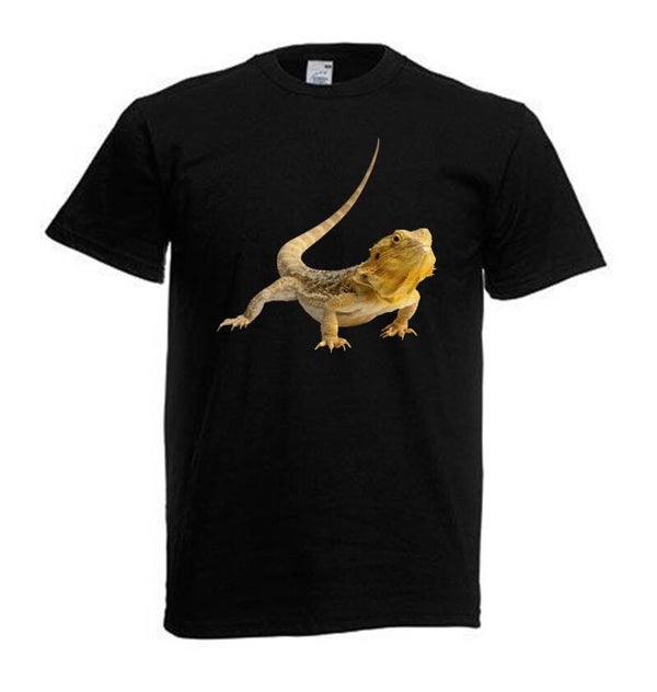Tshirt Unisex mit Coolen Druck Reptilien Gecko Schlange (Größe & Farbe auswählen) TSFBR14