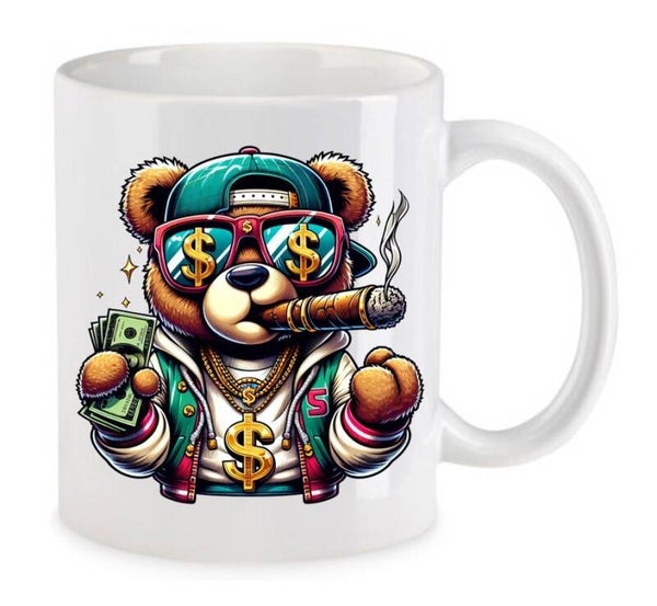 Tasse Fun Film Comic Action Spass Weiß mit Druck (Siehe Foto) TFBG144