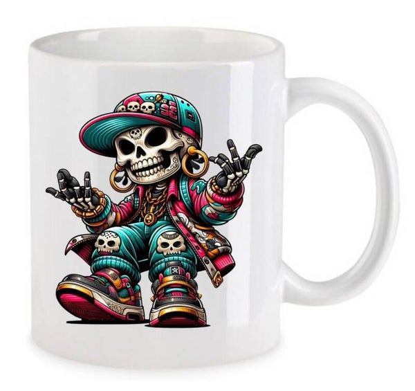 Tasse Fun Film Comic Action Spass Weiß mit Druck (Siehe Foto) TFBG148