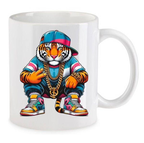 Tasse Fun Film Comic Action Spass Weiß mit Druck (Siehe Foto) TFBG149