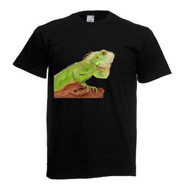 Tshirt Unisex mit Coolen Druck Reptilien Gecko Schlange (Größe & Farbe auswählen) TSFBR15
