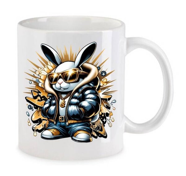 Tasse Fun Film Comic Action Spass Weiß mit Druck (Siehe Foto) TFBG150