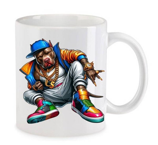 Tasse Fun Film Comic Action Spass Weiß mit Druck (Siehe Foto) TFBG154