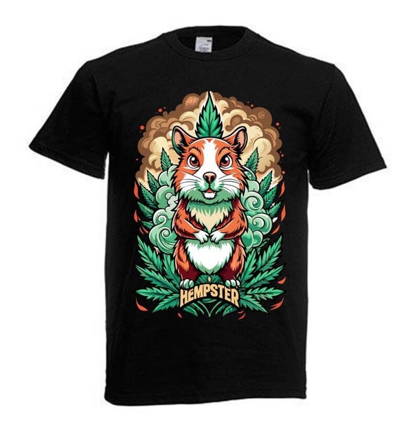 Tshirt Unisex mit Coolen Druck Weed Ganja Hanf Cannabis Psychedelic (Größe & Farbe auswählen) TSFBW157