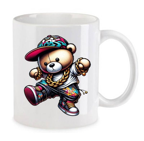 Tasse Fun Film Comic Action Spass Weiß mit Druck (Siehe Foto) TFBG157