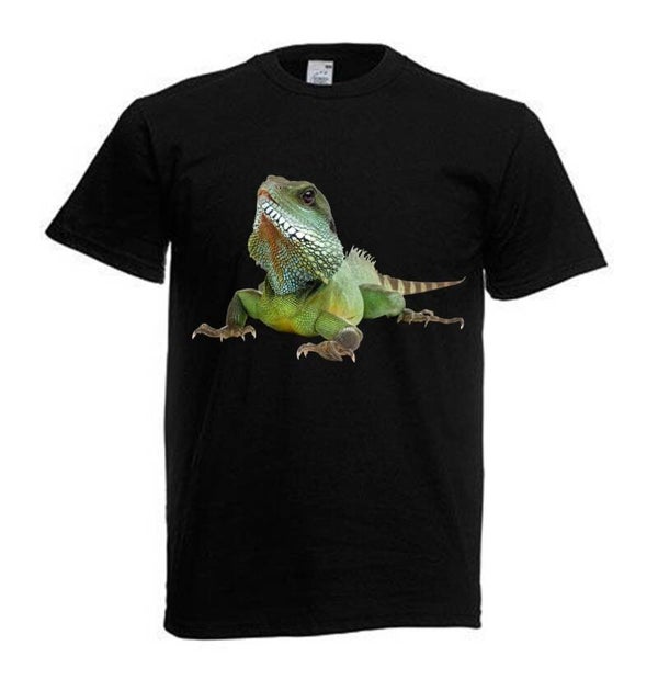 Tshirt Unisex mit Coolen Druck Reptilien Gecko Schlange (Größe & Farbe auswählen) TSFBR16