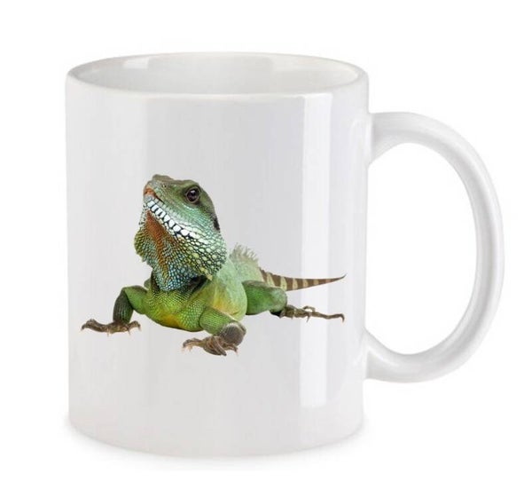 Tasse Reptilien Weiß mit Druck (Siehe Foto) TFBR16