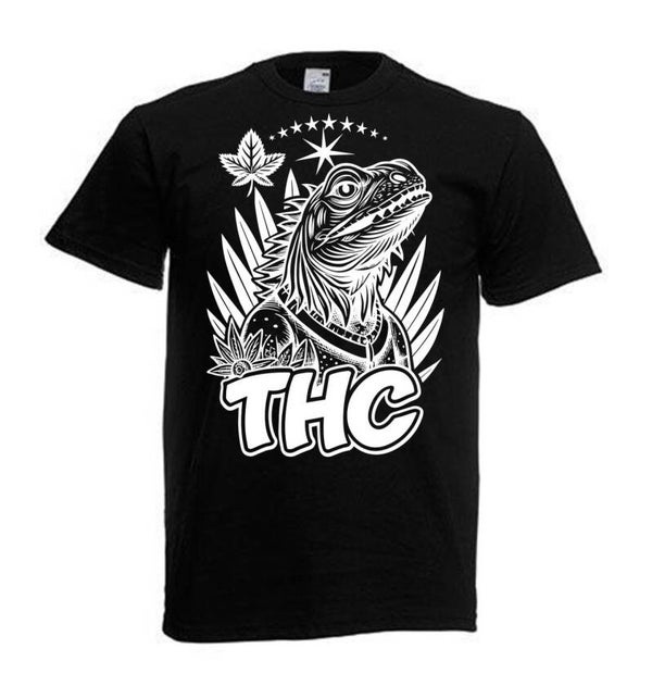 Tshirt Unisex mit Coolen Druck Weed Ganja Hanf Cannabis Psychedelic (Größe & Farbe auswählen) TSFBW170