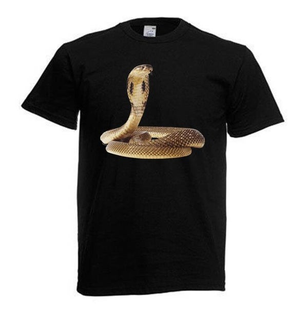Tshirt Unisex mit Coolen Druck Reptilien Gecko Schlange (Größe & Farbe auswählen) TSFBR18
