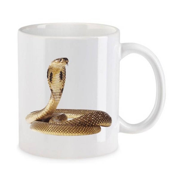 Tasse Reptilien Weiß mit Druck (Siehe Foto) TFBR18
