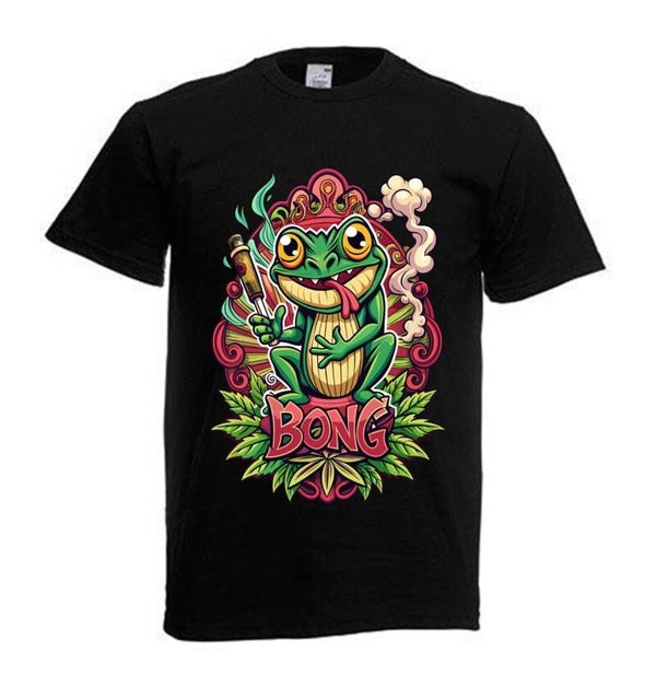 Tshirt Unisex mit Coolen Druck Weed Ganja Hanf Cannabis Psychedelic (Größe & Farbe auswählen) TSFBW183