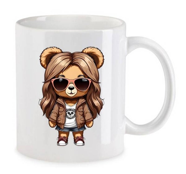 Tasse Fun Film Comic Action Spass Weiß mit Druck (Siehe Foto) TFBG185