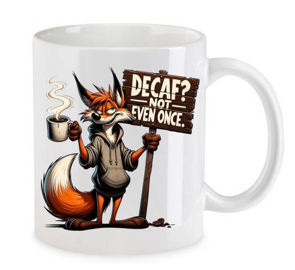 Tasse Fun Film Comic Action Spass Weiß mit Druck (Siehe Foto) TFBG189