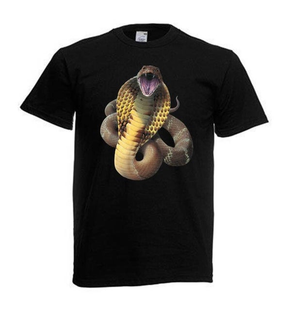 Tshirt Unisex mit Coolen Druck Reptilien Gecko Schlange (Größe & Farbe auswählen) TSFBR19