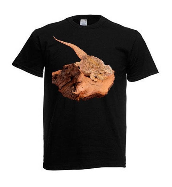 Tshirt Unisex mit Coolen Druck Reptilien Gecko Schlange (Größe & Farbe auswählen) TSFBR2