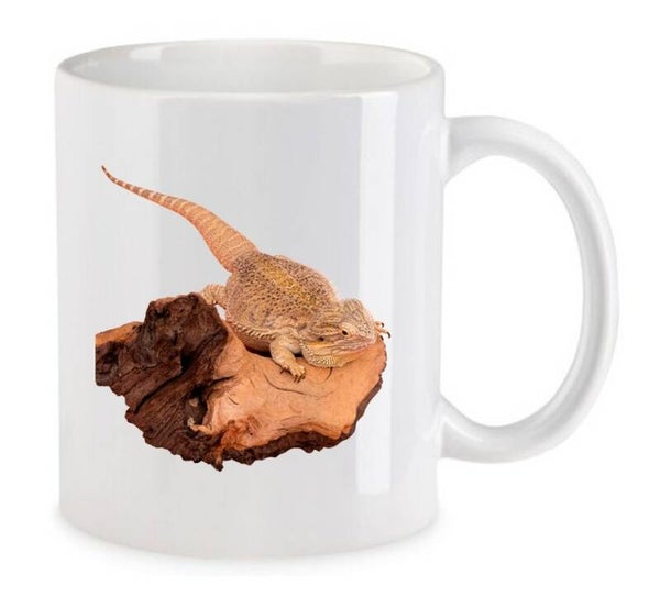 Tasse Reptilien Weiß mit Druck (Siehe Foto) TFBR2