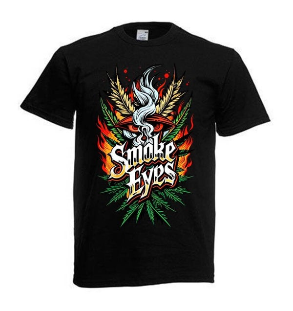 Tshirt Unisex mit Coolen Druck Weed Ganja Hanf Cannabis Psychedelic (Größe & Farbe auswählen) TSFBW207