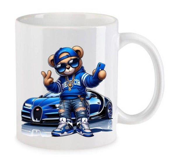 Tasse Fun Film Comic Action Spass Weiß mit Druck (Siehe Foto) TFBG207