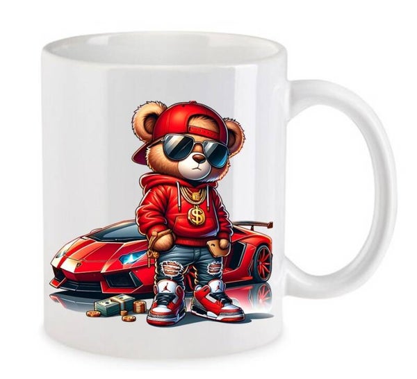 Tasse Fun Film Comic Action Spass Weiß mit Druck (Siehe Foto) TFBG208