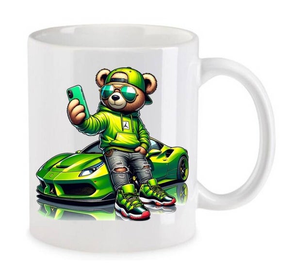Tasse Fun Film Comic Action Spass Weiß mit Druck (Siehe Foto) TFBG209