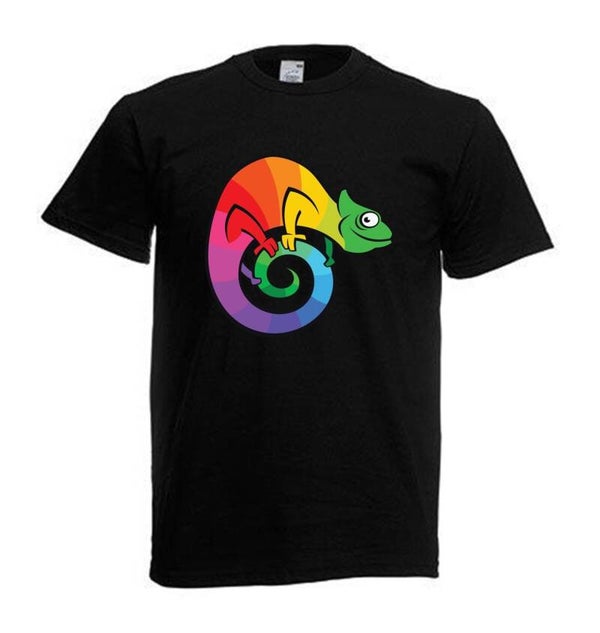 Tshirt Unisex mit Coolen Druck Reptilien Gecko Schlange (Größe & Farbe auswählen) TSFBR21