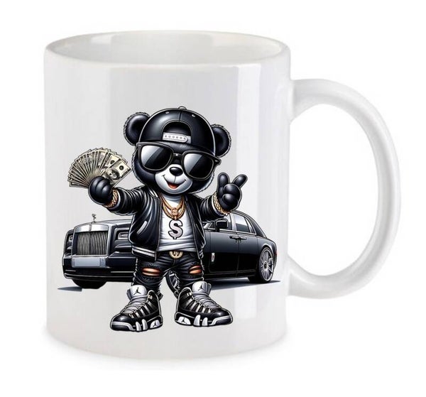 Tasse Fun Film Comic Action Spass Weiß mit Druck (Siehe Foto) TFBG211