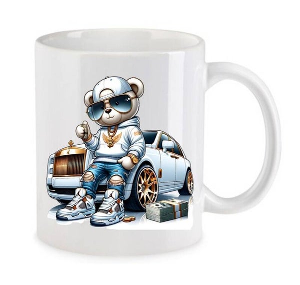 Tasse Fun Film Comic Action Spass Weiß mit Druck (Siehe Foto) TFBG212