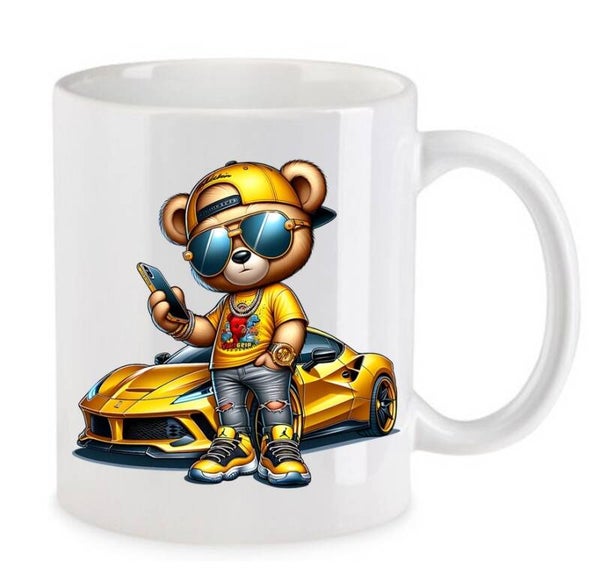 Tasse Fun Film Comic Action Spass Weiß mit Druck (Siehe Foto) TFBG213