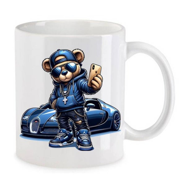 Tasse Fun Film Comic Action Spass Weiß mit Druck (Siehe Foto) TFBG214