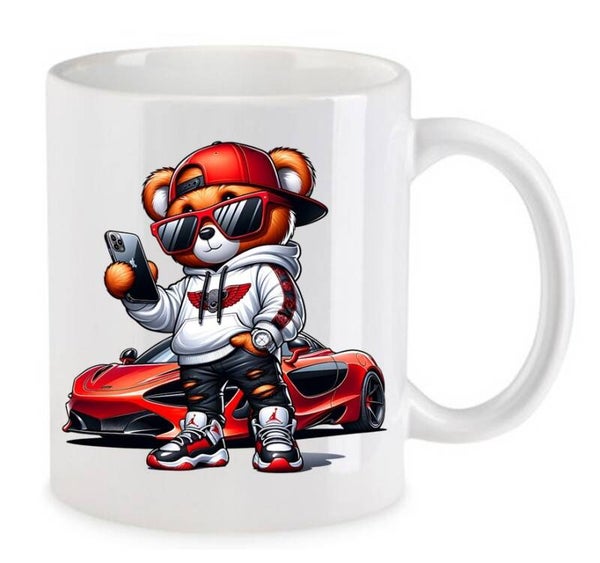 Tasse Fun Film Comic Action Spass Weiß mit Druck (Siehe Foto) TFBG215