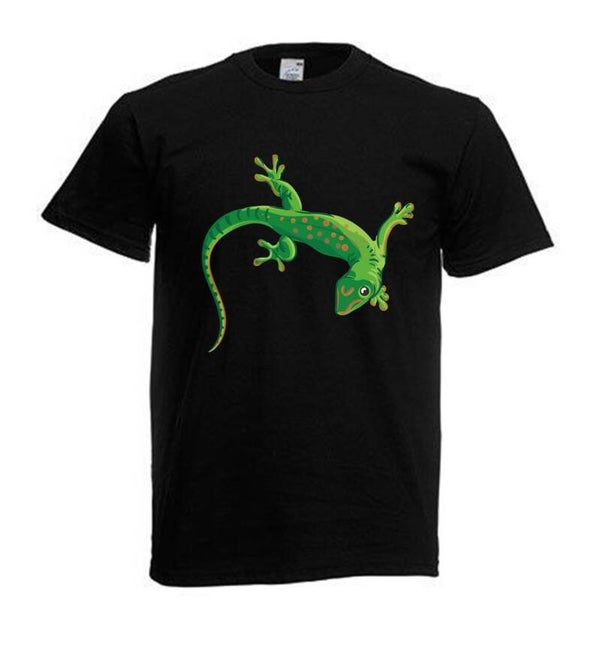 Tshirt Unisex mit Coolen Druck Reptilien Gecko Schlange (Größe & Farbe auswählen) TSFBR22