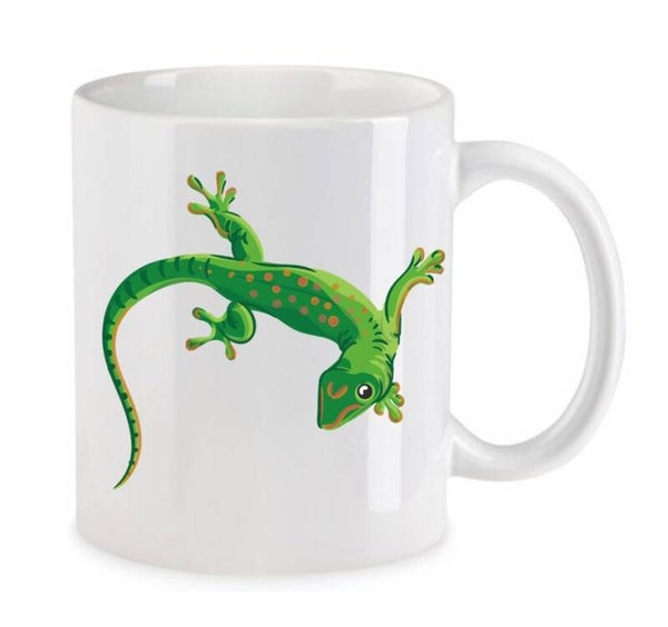 Tasse Reptilien Weiß mit Druck (Siehe Foto) TFBR22