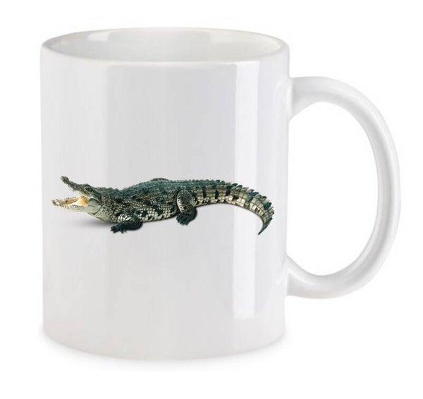 Tasse Reptilien Weiß mit Druck (Siehe Foto) TFBR23